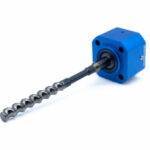 Coated DC rotor for abrasive materials as used in heat management.