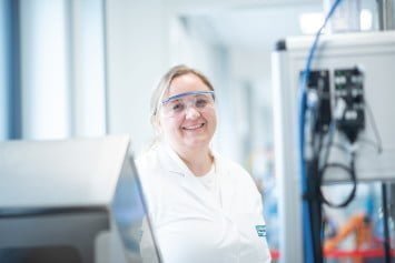 Annemarie Brandstetter, medical technology engineer and deputy head of the Hygienic Solutions department at ViscoTec, contact: medical@viscotec.de