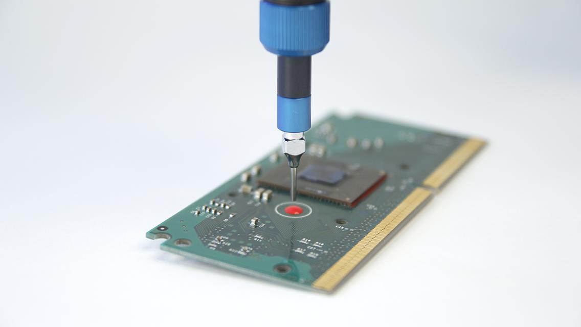 ViscoTec Glob Top / GlobTop - potting semiconductor