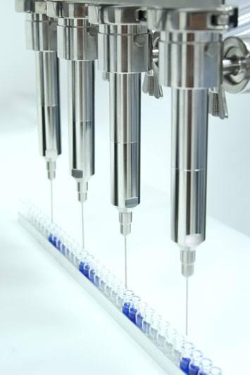 ViscoTec VHD Hygienic Dispensers offer the perfect solution for filling E-Liquids.