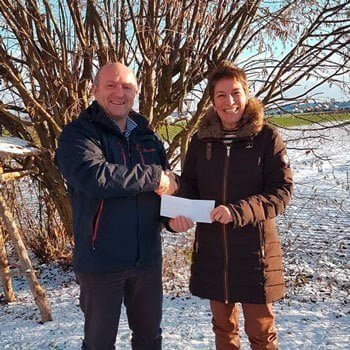 ViscoTec Christmas donation 2017 for the DKMS