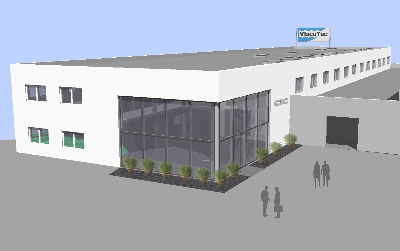 Geplante Erweiterung der ViscoTec Pumpen- u. Dosiertechnik GmbH
