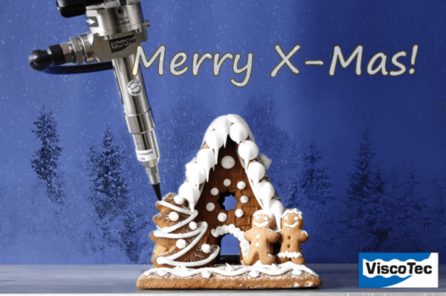 ViscoTec Lebkuchenhaus Weihnachten Neujahr 2015