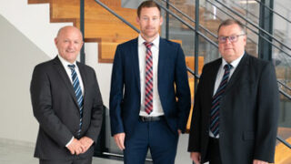 Georg Senftl, Franz Kamhuber et Martin Stadler (de gauche à droite)