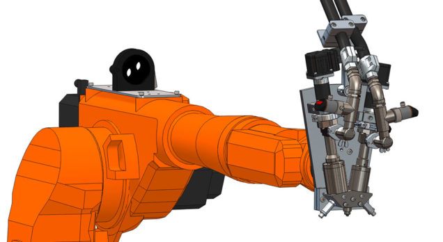 ViscoTec Dosiertechnik für 2K-Epoxidharze zum Verkleben von Bauelementen oder Abdichtungsanwendungen, 2K-Polyurethane zum Vergießen, 2K-Polysulfide zur Herstellung von Dichtkappen oder Kantenschutz uvm.