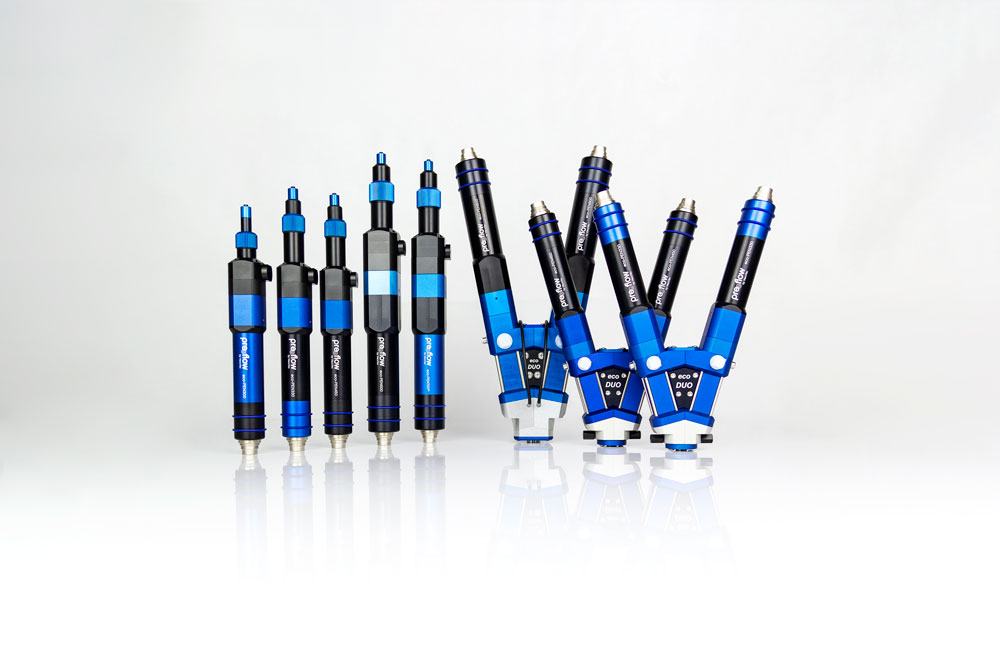 1K & 2K Mikrodispenser für niedrig- bis hochviskose Materialien