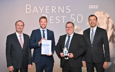 ViscoTec turns 25 and is one of “Bayerns Best 50”